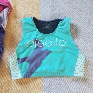 Oiselle sports bra